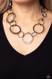 Shimmering Symphony - Black Necklace ❤️ Paparazzi