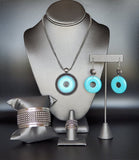 Earthy Epicenter - Blue Earrings ~ Paparazzi Fashion Fix