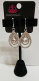 So The Story Glows - White Earrings ~ Paparazzi Fashion Fix