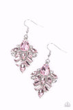 Stellar-escent Elegance - Pink Earrings ❤️ Paparazzi