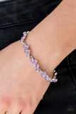 Still Glowing Strong - Purple Bracelet ~ Paparazzi