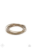 Suddenly Synced - Brass Bracelets ~ Paparazzi Fashion Fix