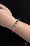 Sugar-Coated Sparkle - Multi Rhinestone Bracelet ❤️ Paparazzi