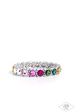 Sugar-Coated Sparkle - Multi Rhinestone Bracelet ❤️ Paparazzi