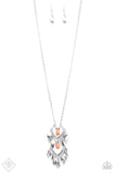 Summer SOUL-stice - Orange Necklace ❤️ Paparazzi