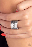 Sunrise Street - Silver Ring ❤️ Paparazzi