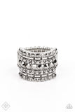 Target Locked - Silver Ring ~ Paparazzi Fashion Fix