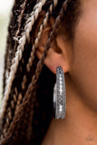 Textured Treasure - Silver Earrings ❤️ Paparazzi