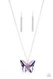 The Social Butterfly Effect - Purple Necklace ~ Paparazzi Life Of Party
