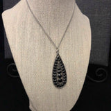 Tiki Tease - Black Necklace ~ Paparazzi