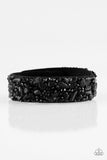 Totally Crushed It - Black Bracelet ~ Paparazzi Bracelets