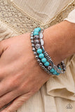 Trail Mix Mecca - Blue Bracelets ❤️ Paparazzi