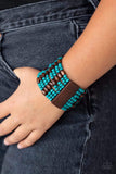 Tropical Nirvana - Blue Bracelet ❤️ Paparazzi