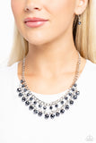 Urban Palace - Blue Necklace ❤️ Paparazzi