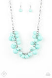 Walk This Broadway - Blue Necklace ~ Paparazzi Fashion Fix