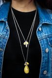 Wildly Wonderful - Yellow Necklace Paparazzi