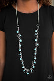 Wolf Creek - Blue Necklace ~ Paparazzi