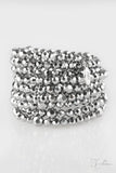 Record-Breaking Beam - Silver Zi Bracelet ❤️ Paparazzi