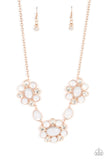 Your Chariot Awaits - Rose Gold Necklace ❤️ Paparazzi