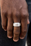 Checkmate - Silver Ring ~ Paparazzi Rings