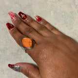 Desert Zen - Orange Ring ~ Paparazzi Fashion Fix