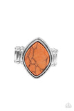 Desert Zen - Orange Ring ~ Paparazzi Fashion Fix