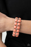 Double The Diva-Ttitude - Orange Bracelet ~ Paparazzi Summer Packs
