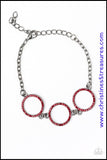 Dress The Part - Red Bracelet ~ Paparazzi