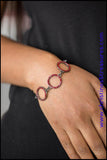 Dress The Part - Red Bracelet ~ Paparazzi