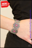 Empress-Ive Shimmer - Pink Bracelet ~ Paparazzi