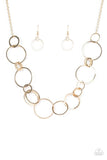Follow The Ringleader - Gold Necklace ~ Paparazzi