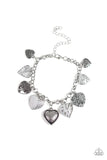 Garden Hearts - White Bracelet ~ Paparazzi