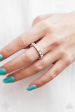 Glow Goals - White Ring ~ Paparazzi Fashion Fix