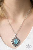 Heart Of Glace - Blue Necklace ~ Paparazzi Life Of The Party
