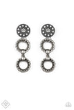 High Tech White Earrings ~ Paparazzi Fashion Fix