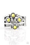 Beach House Party - Green Ring ~ Paparazzi Rings