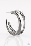 Born To Beam - Black Earrings ~ Paparazzi