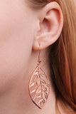 Lay It On The Vine - Copper Earrings ~ Paparazzi