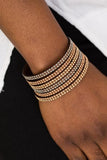 Fight Fire With - Copper Urban Snap Wrap Bracelet