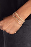 Intergalactic Gamechanger - Gold Bracelet ❤️ Paparazzi
