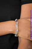 Into Infinity - Blue Coil Bracelet ~ Paparazzi