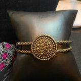 Definitely Dazzling - Brass Bracelet ~ Paparazzi