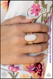 Mystical Mantra - Gold Ring ~ Paparazzi Fashion Fix
