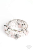 Optimistic Opulence - Pink Bracelet ❤️ Paparazzi