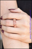 Port Vine - Copper Ring ~ Paparazzi