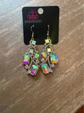 Interstellar Illumination - Multi Earrings ❤️ Paparazzi