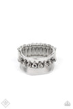 Scintillating Smolder - Silver Ring ~ Paparazzi Fashion Fix