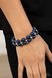 Starlight Reflection - Blue Bracelet ❤️ Paparazzi