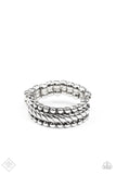 Tangible Texture - Silver Ring ~ Paparazzi Fashion Fix