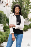 Try As I Dynamite - Silver Earrings ~ Paparazzi Fashion Fix